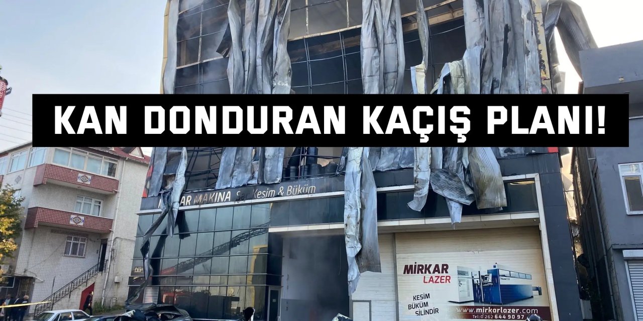 Kan donduran kaçış planı!