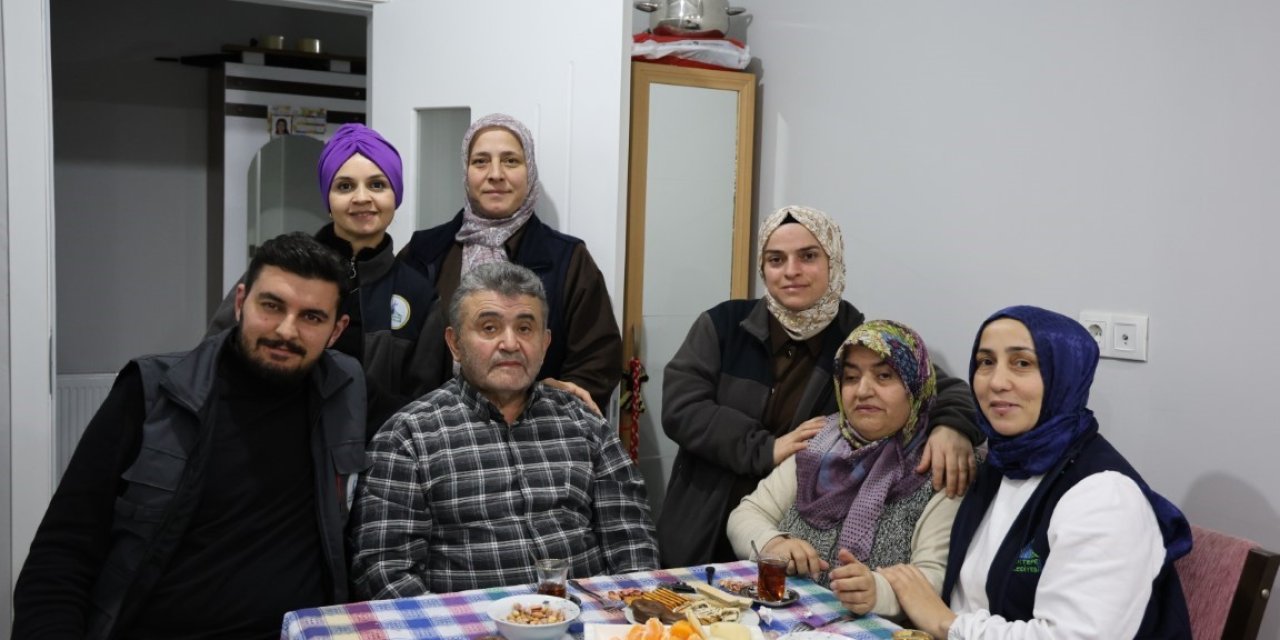 "Alo Evlat" ekiplerinden hane ziyaretleri