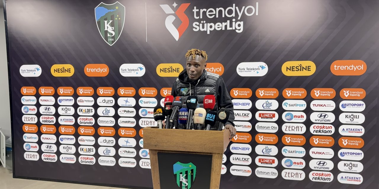 Daniel Agyei: "Ligin en formda takımlarından biriyiz"