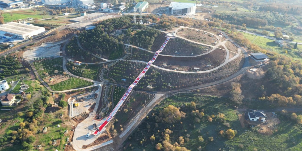 Türkiye'nin en uzun kaydırağı Kocaeli'ye yapılıyor