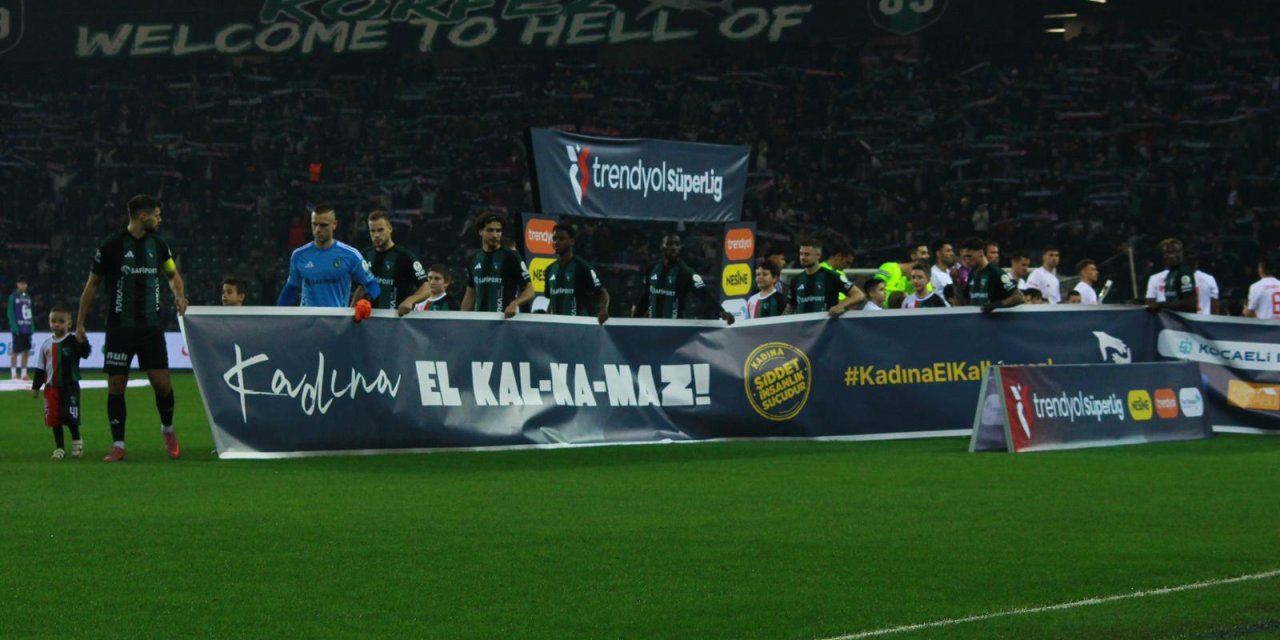 “Kadına el kalkamaz”