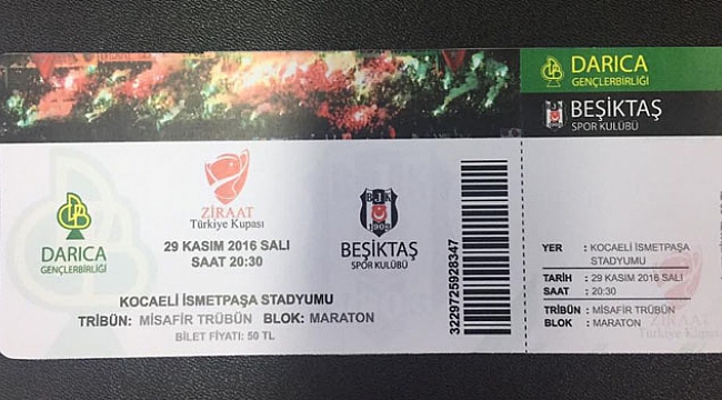 Beşiktaş maçının biletleri satışta