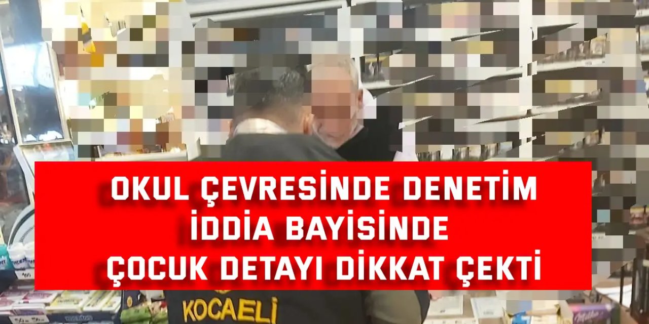İddia bayisinde çocuk detayı dikkat çekti