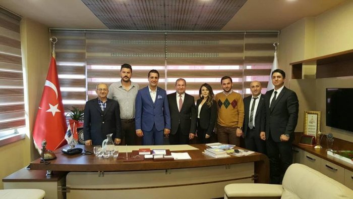 Emlakçılar Odası’ndan Tolga Ok’a ziyaret