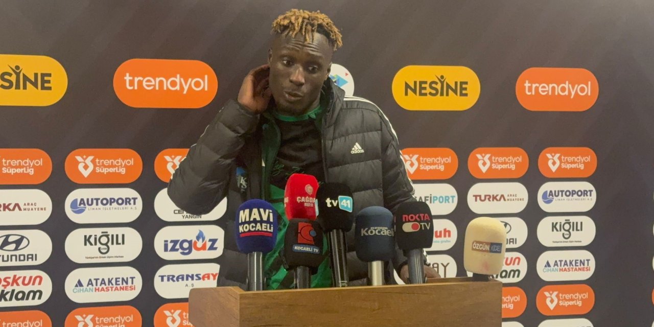 DANİEL AGYEİ:    "Yılı galibiyetle kapatmak güzel"