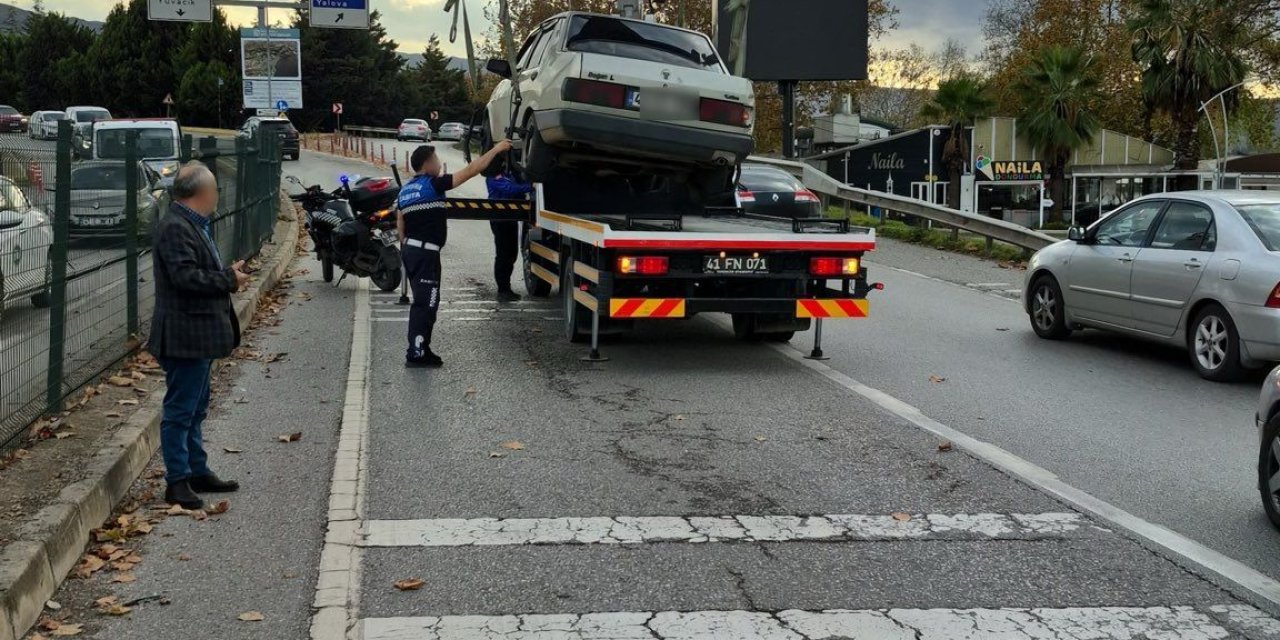 Büyükşehir Zabıtası yolda bırakmadı