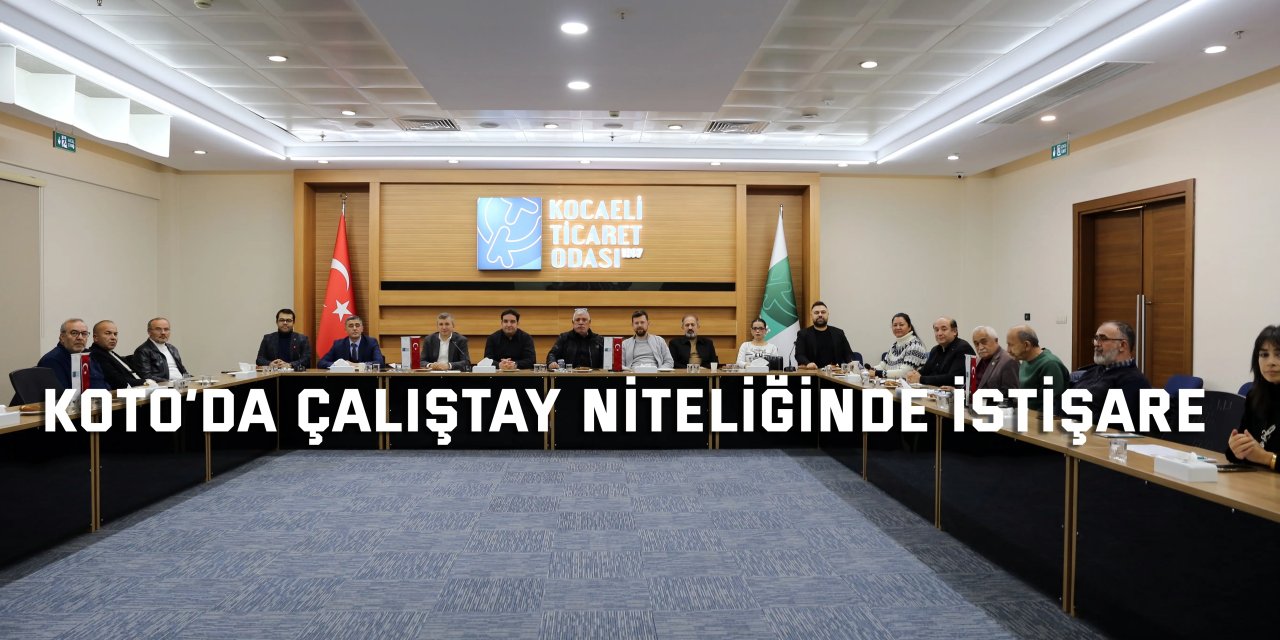 KOTO’DA    Çalıştay niteliğinde istişare