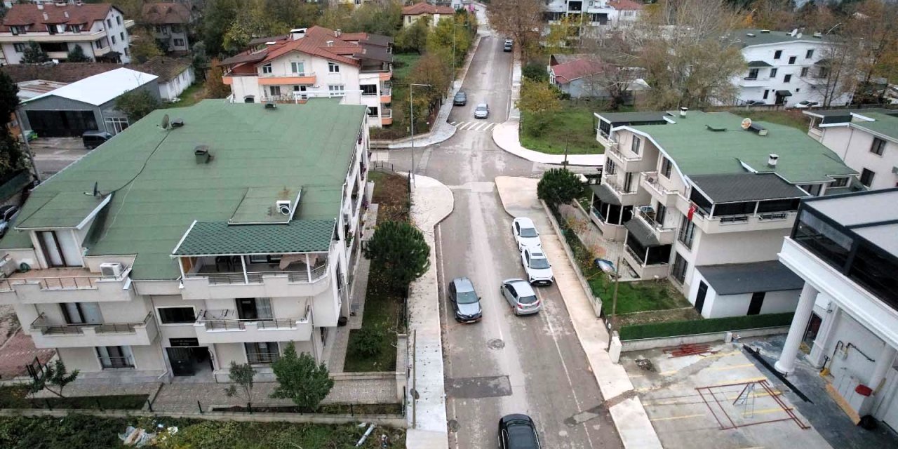 Sahilde 1. etap yaya kaldırımları tamam