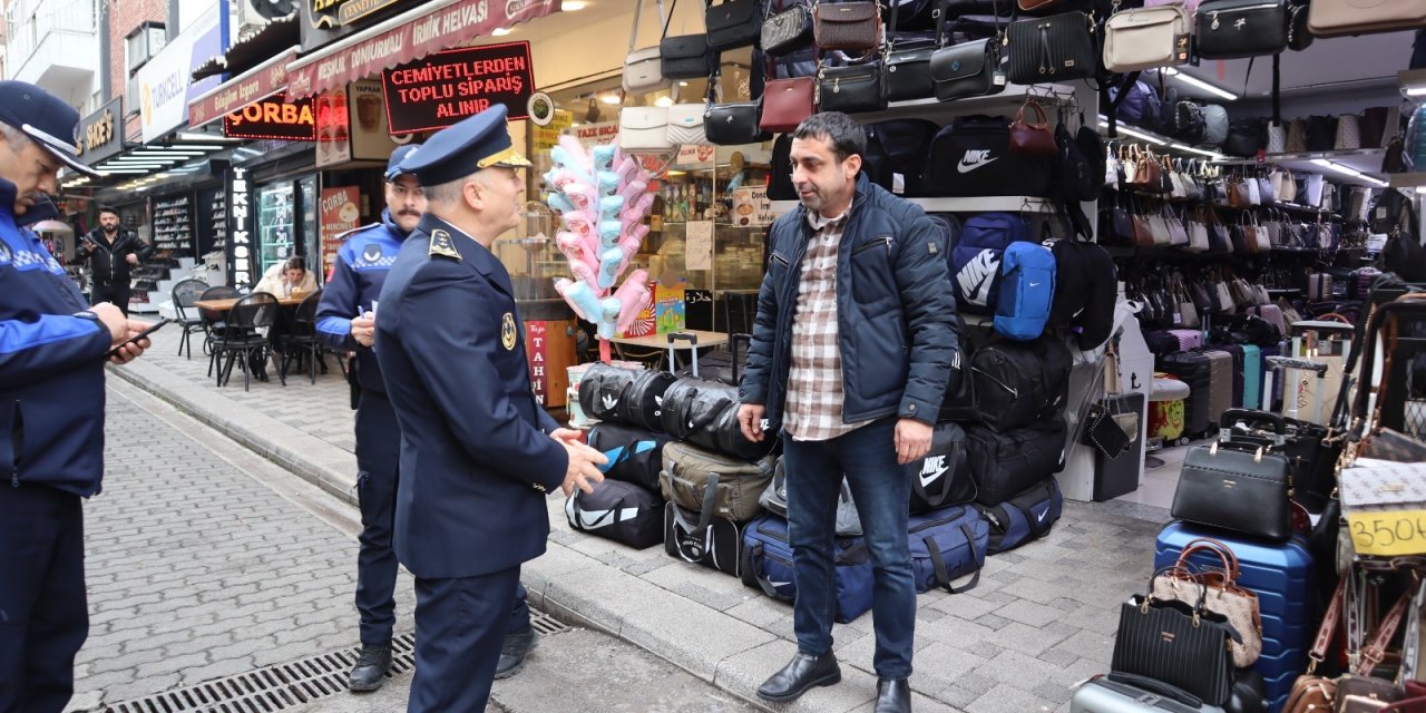 İzmit’te kamu alanı işgallerine sıkı denetim