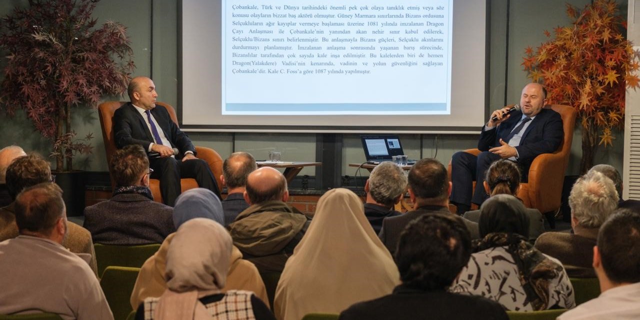 Kültür söyleşisinde Çobankale kazıları anlatıldı