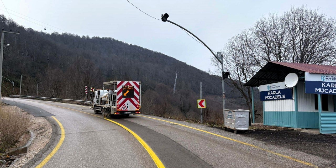 Kartepe'nin yolu sezona hazırlandı