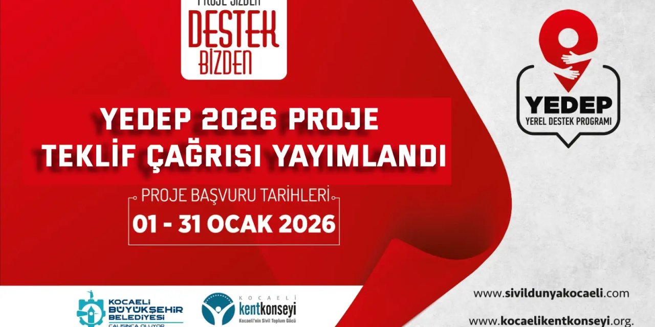 YEDEP 2026 proje  teklif çağrısı yayımlandı