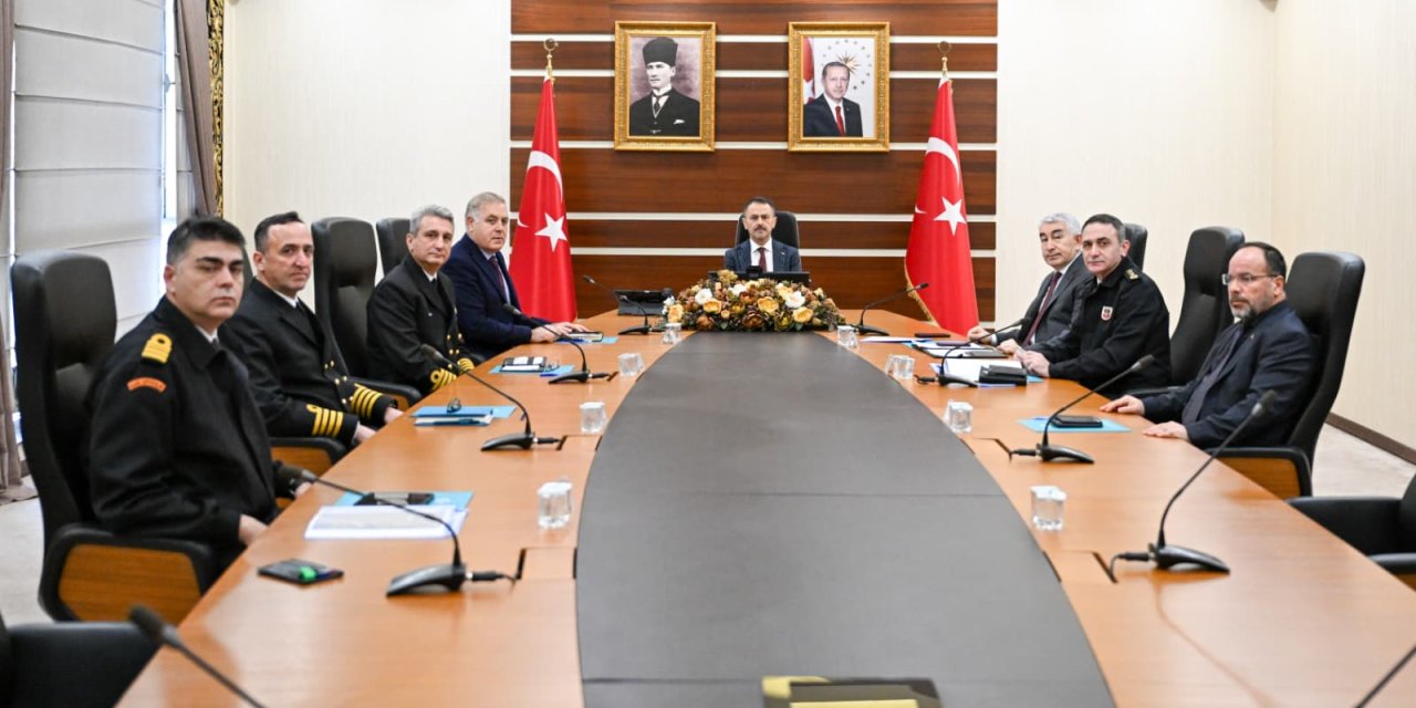 İl Güvenlik ve Asayiş Koordinasyon Toplantısı Yapıldı