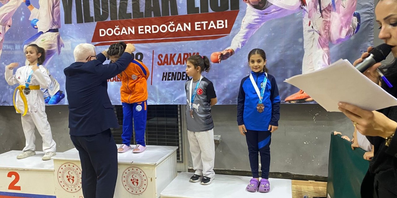 Karatecilerinden Madalya Yağmuru