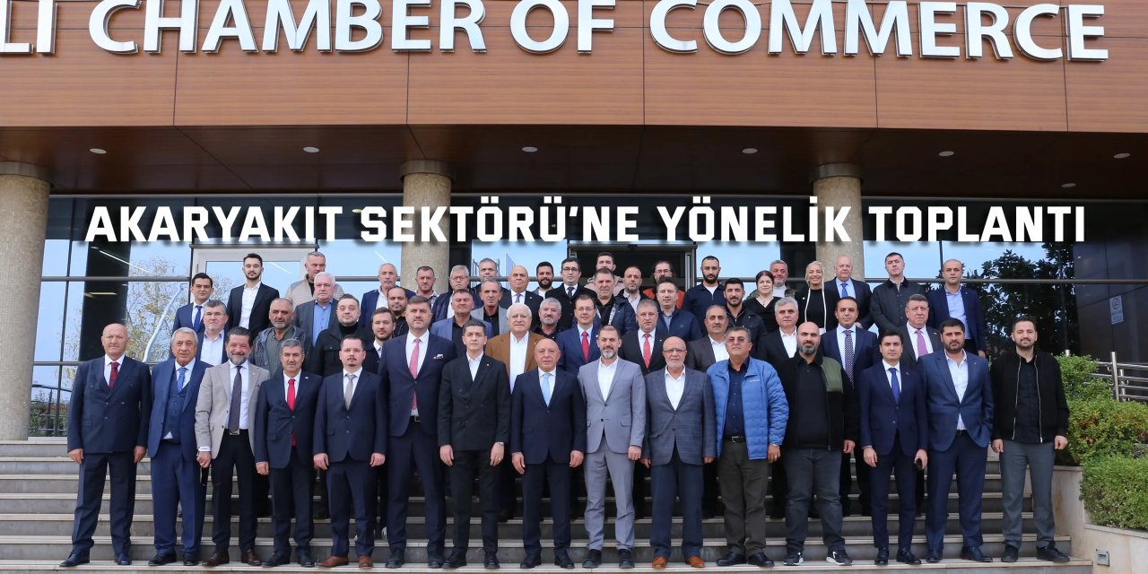 Akaryakıt Sektörü’ne yönelik toplantı