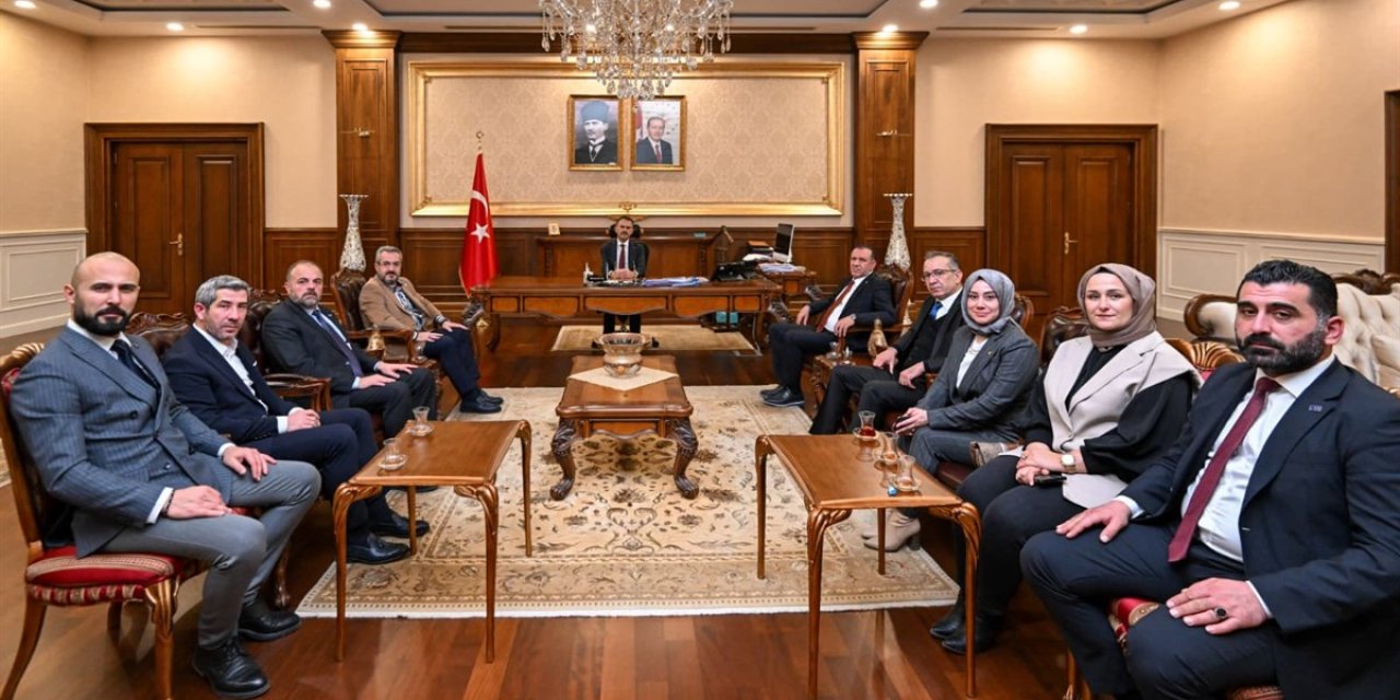 Anahtar Parti’den  Vali Aktaş’a Ziyaret