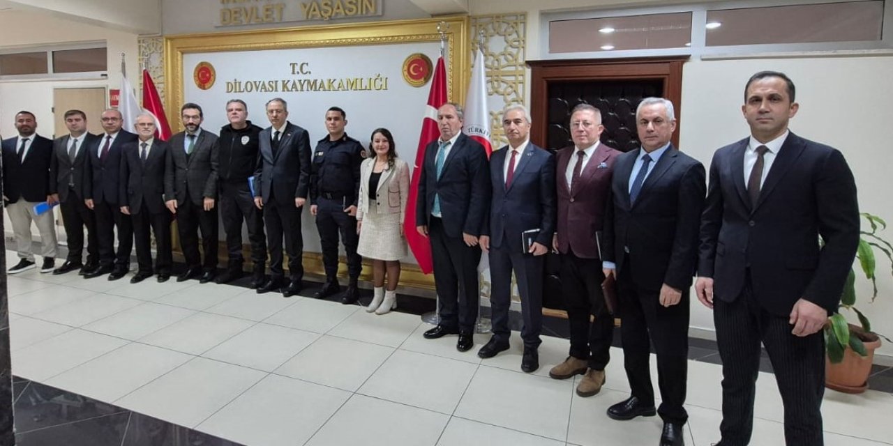 Dilovası’nda Kurumlar Arası  Eşgüdüm Toplantısı Gerçekleştirildi