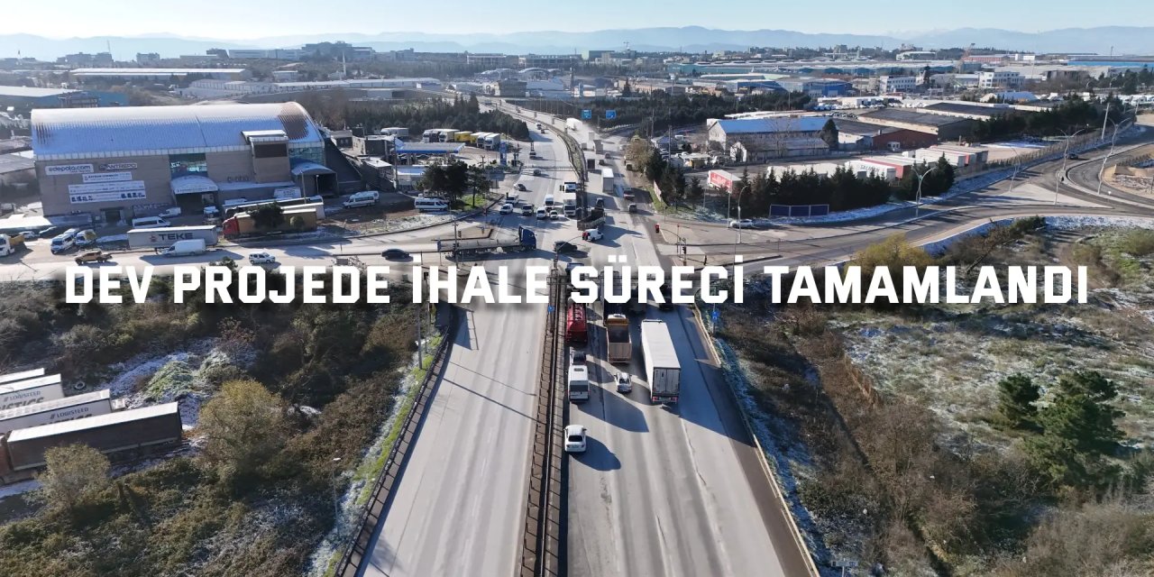 Gebze Millet Bahçesi Kavşağı için ihale tamam