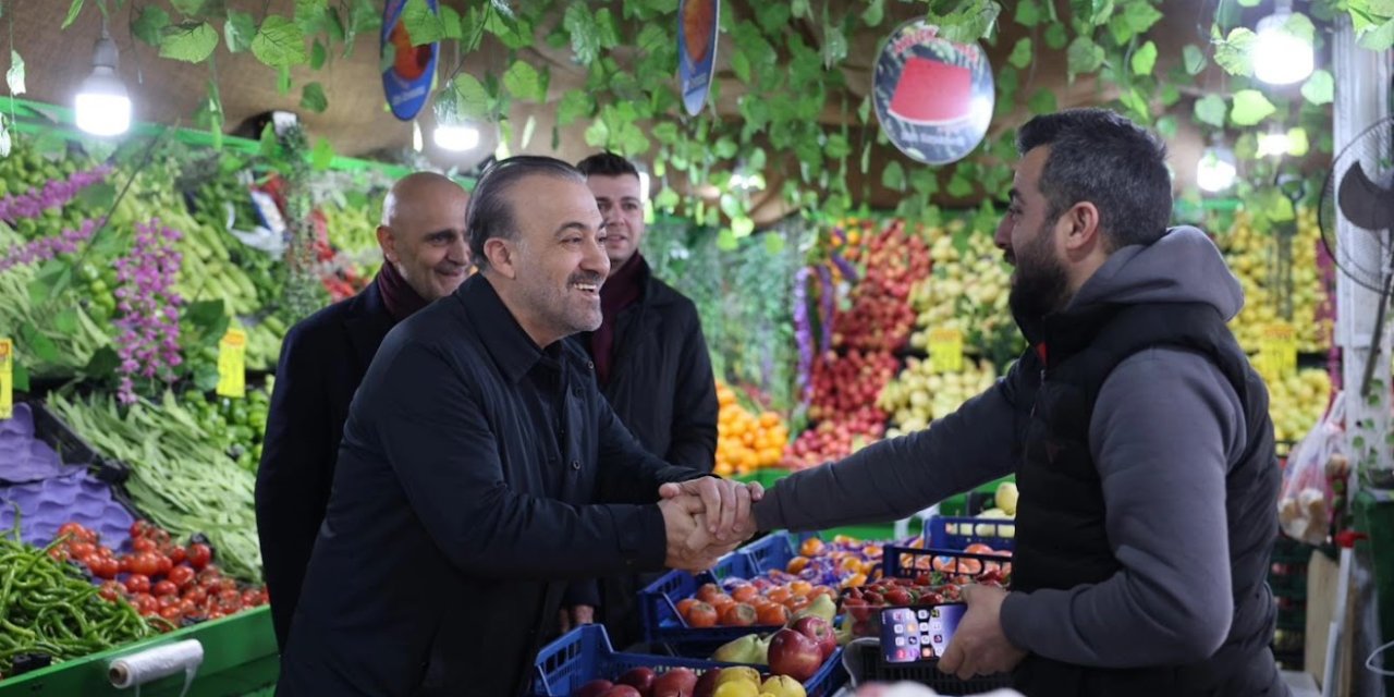 AK Parti İl Başkanın Çayırova turu