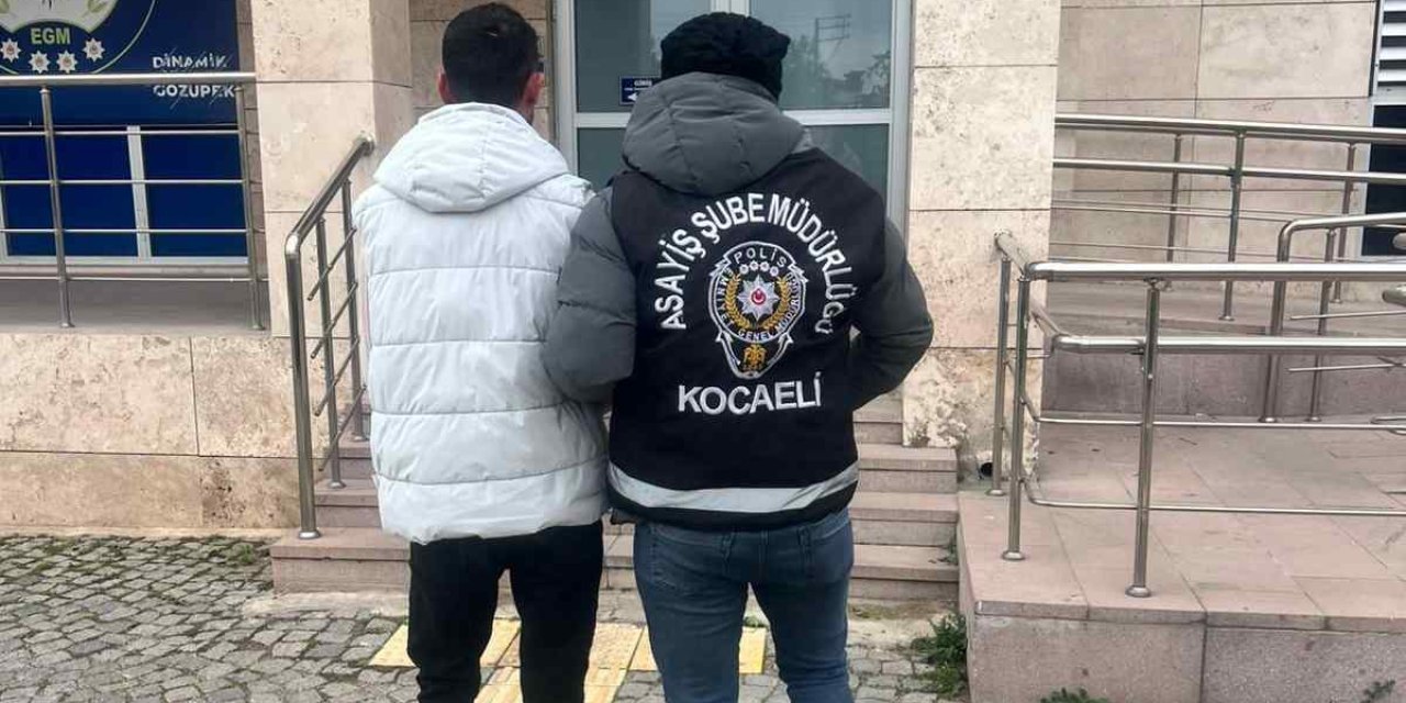 Kesinleşmiş hapis cezasıyla aranıyordu! Kocaeli'de yakalandı