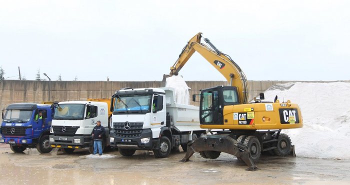 Gebze’de ekipler kışa hazır