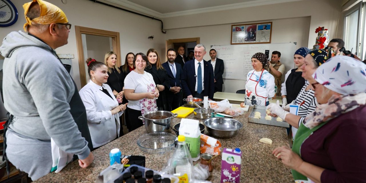 Büyükakın’dan KO-MEK’e ziyaret