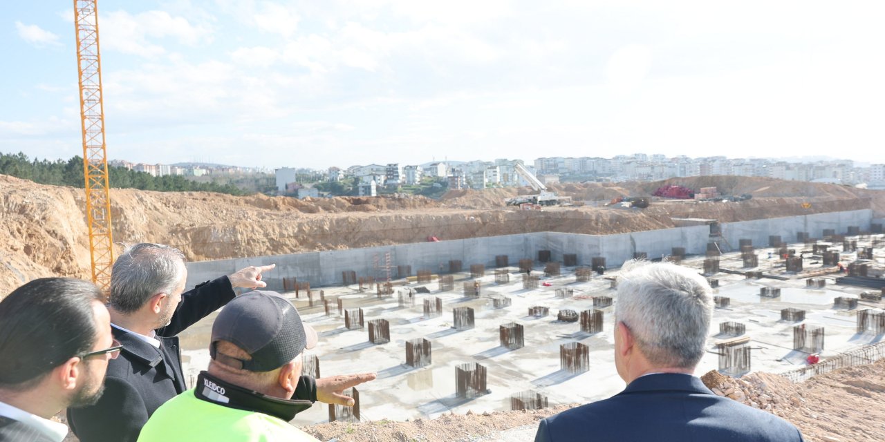 Çiftçi, “Hastane inşaatı hızla devam ediyor”