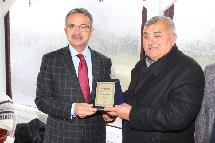 Köşker muhtarları dinledi