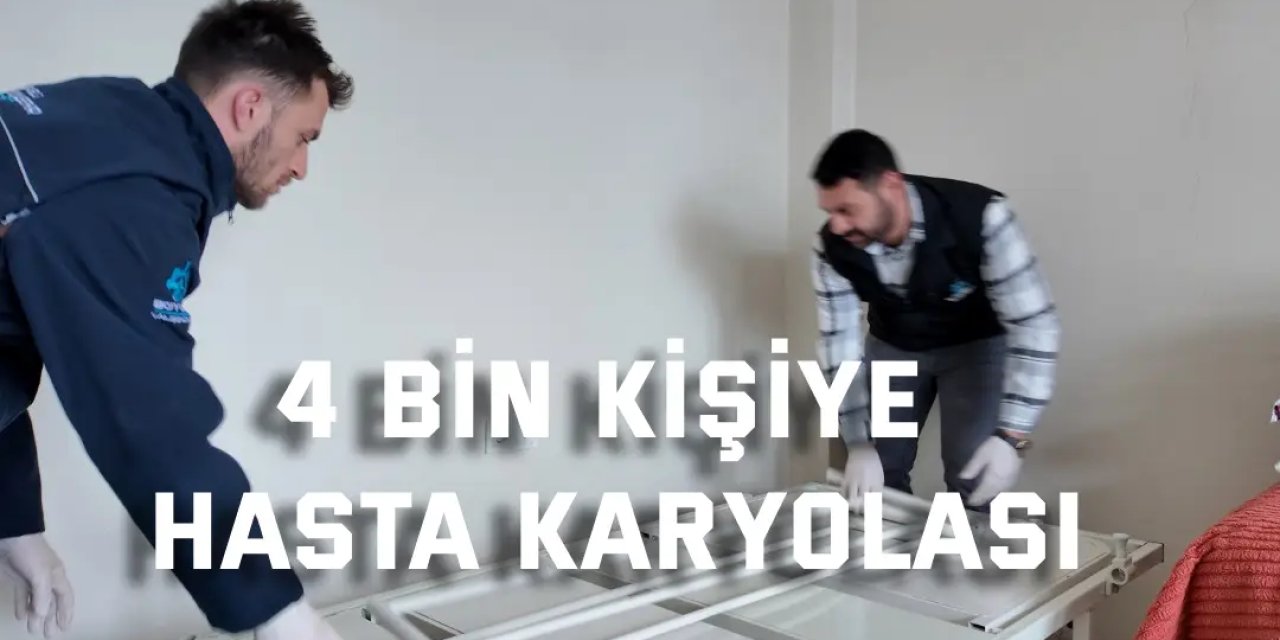 4 bin kişiye hasta karyolası