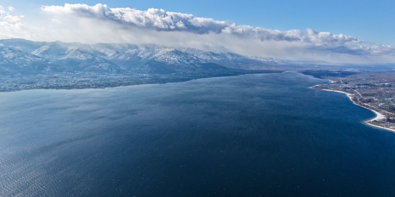Gölde seviye 8 santimetre yükseldi