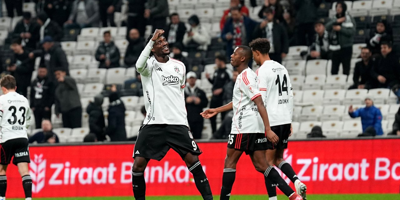 Ziraat Türkiye Kupası: Beşiktaş: 1 - Ankara Keçiörengücü: 0 (İlk yarı)