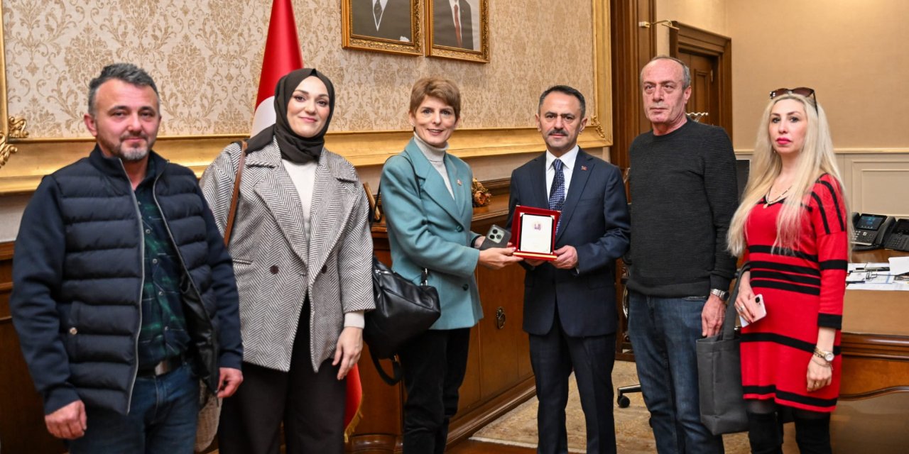 Vali İlhami Aktaş'a Ziyaret