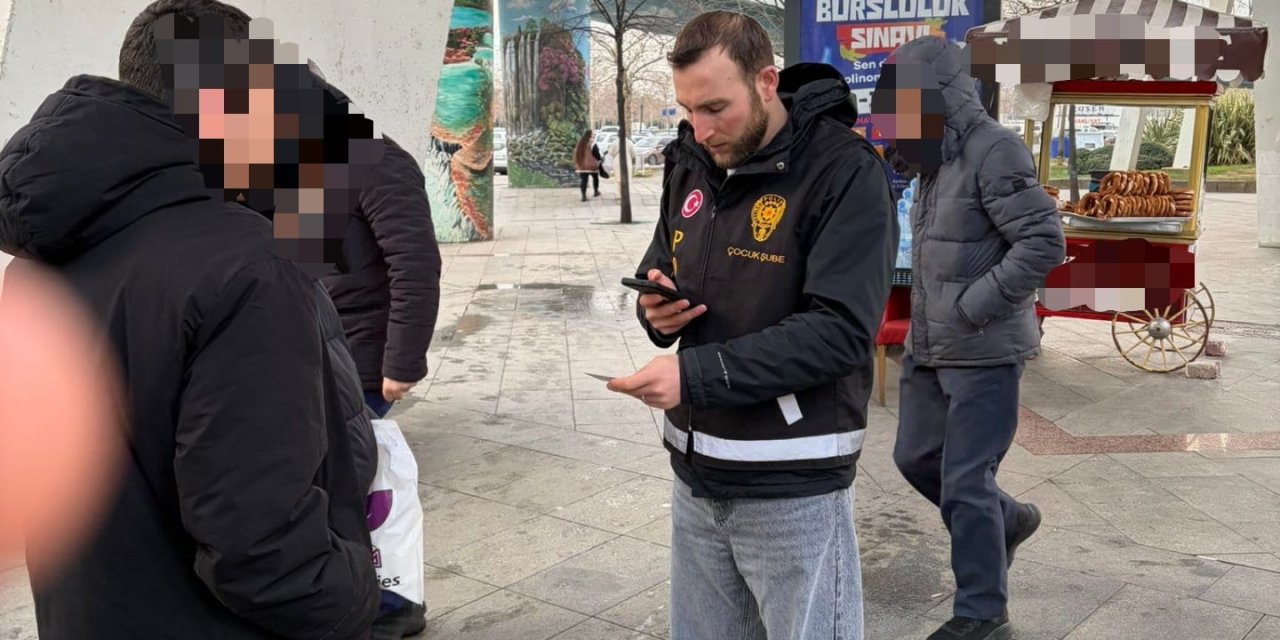 Okul denetimine yine dilenen çocuklar takıldı