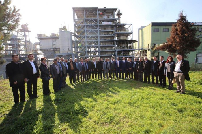 Dilovası ve Körfez muhtarları İZAYDAŞ’ı gezdi!