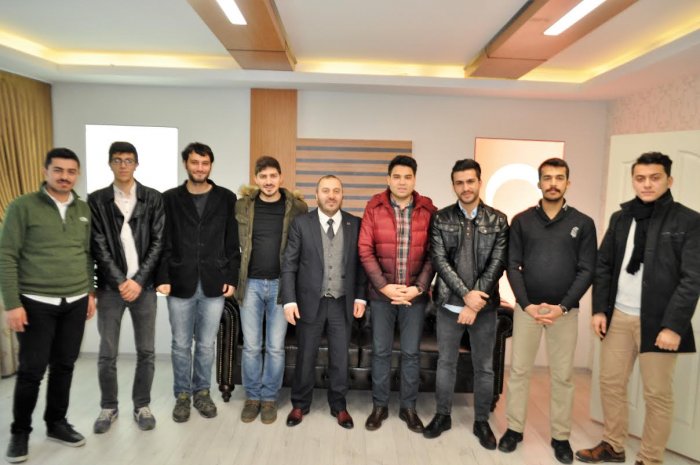 TÜKSİAD, Üniversite öğrencilerini ağırladı