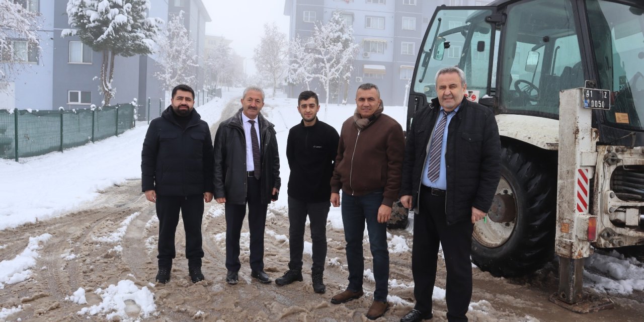 Muhtarlara kış çalışmaları ziyareti