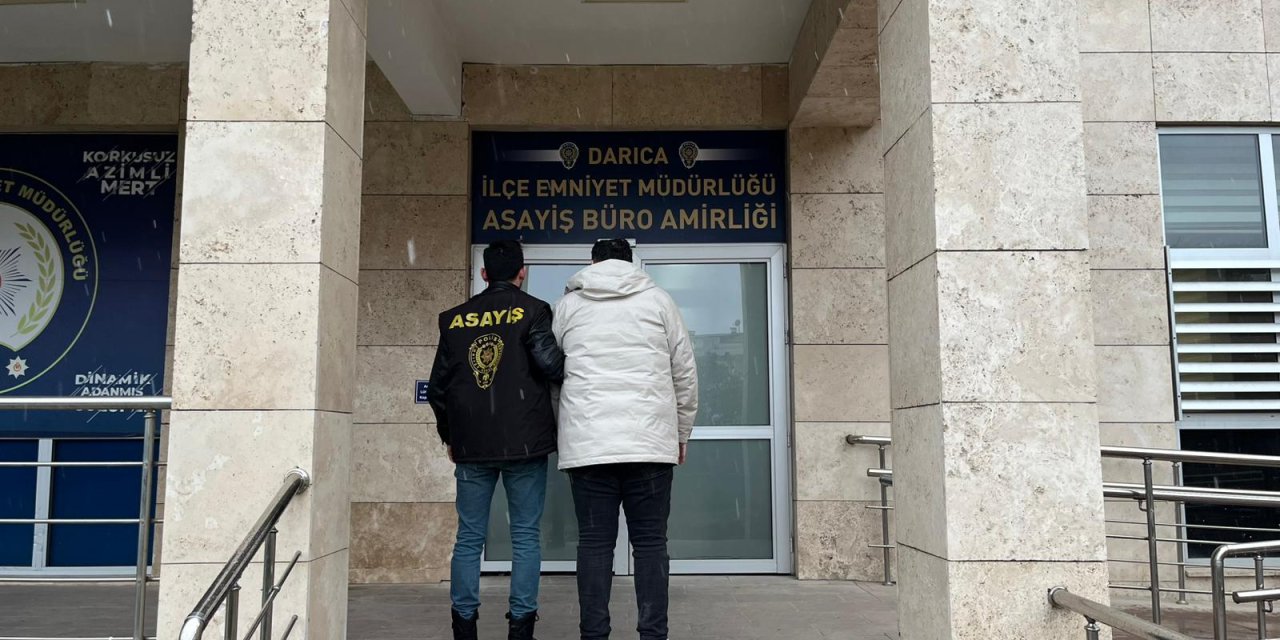 Binaya giren hırsız yakalandı!