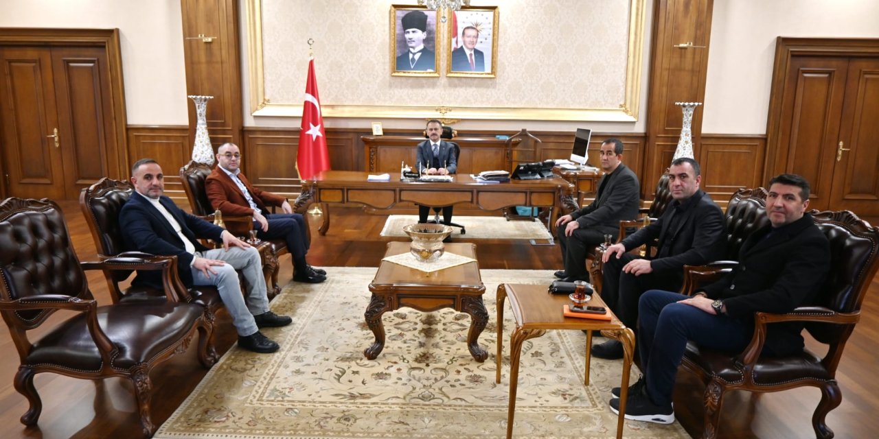 KOLDER’den Vali İlhami Aktaş'a Ziyaret