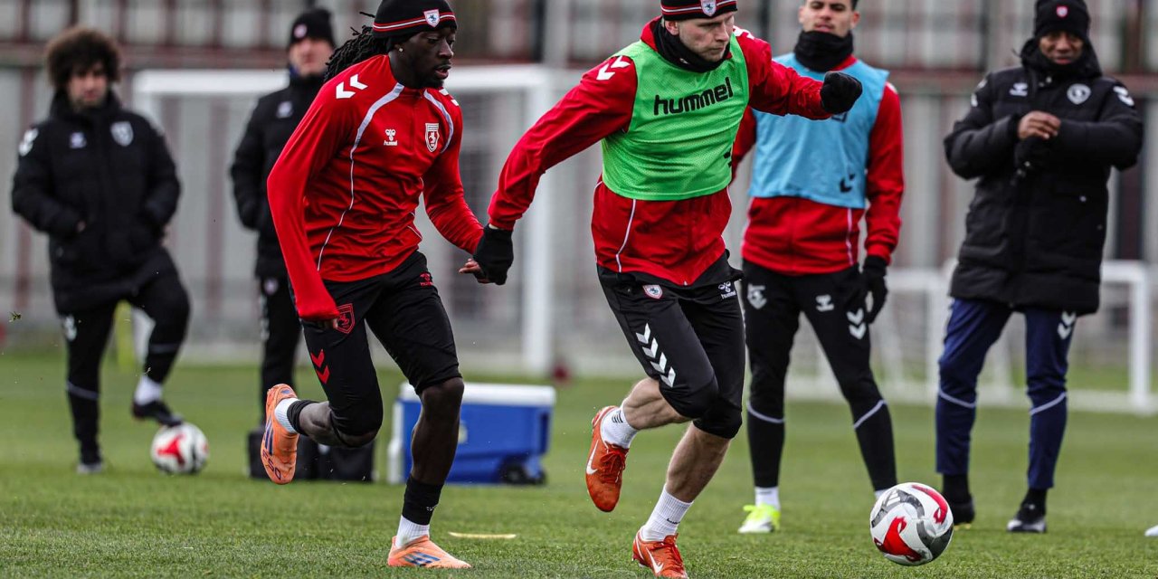 Samsunspor, Kocaelispor  maçı hazırlıklarına başladı