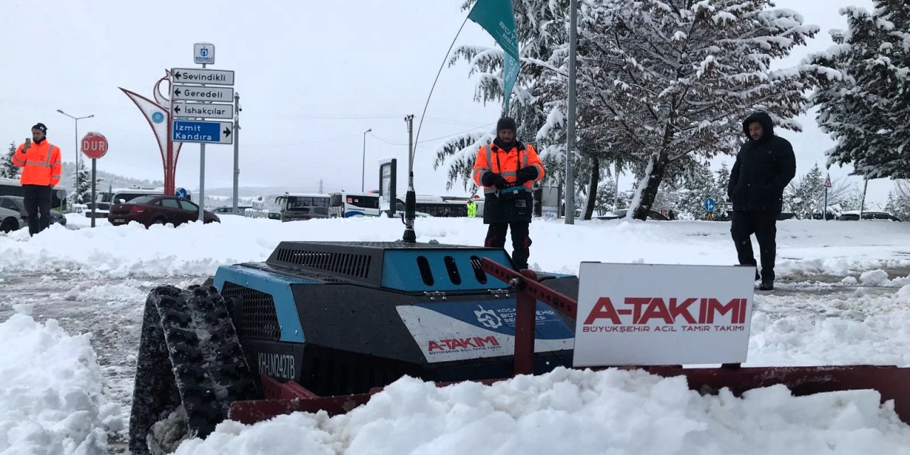 Karla mücadelede robotik teknoloji