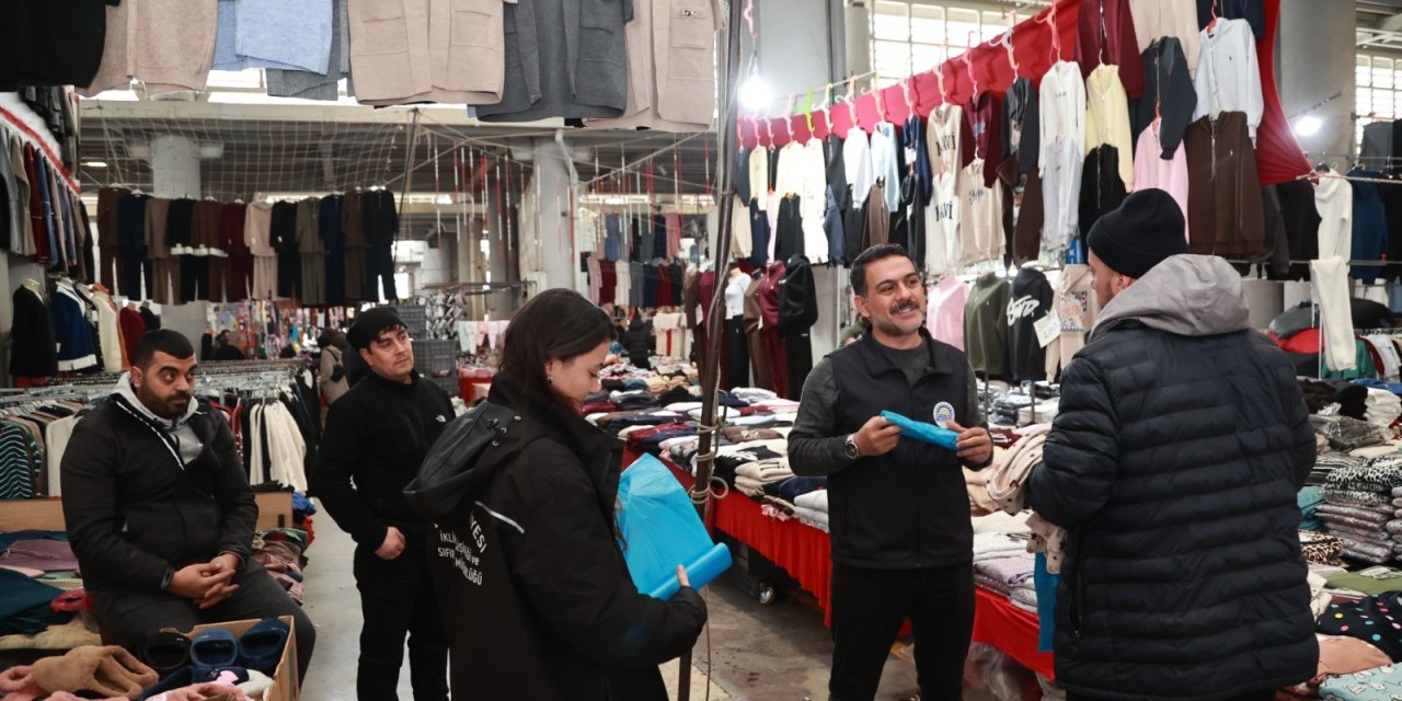 Gebze'de "Atıksız Pazar" uygulaması başlatıldı