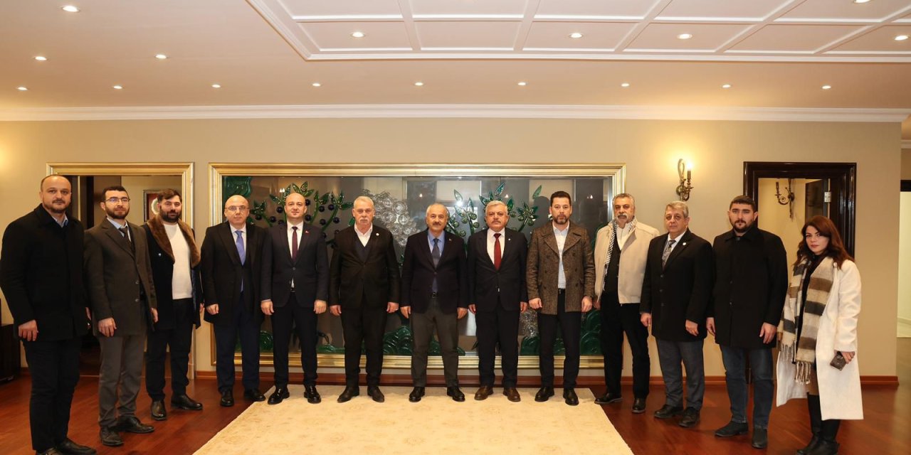 Tuncay Batı'dan Başkan Büyükgöz’e Ziyaret