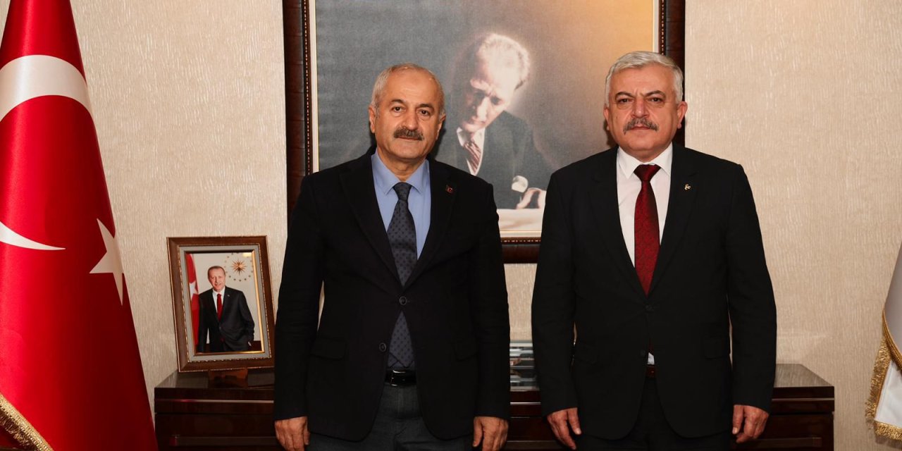 MHP İl Başkanı Batı'dan  Büyükgöz’e Ziyaret