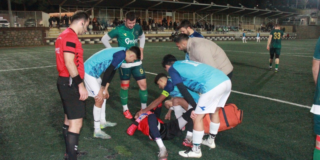 Kocaeli'de amatör lig maçlarında yaşananlar 'pes' dedirtti!