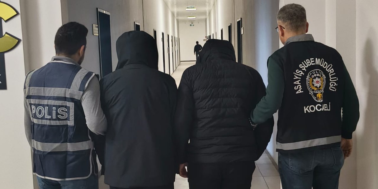 İzmit’te aranan hükümlüler yakalandı: