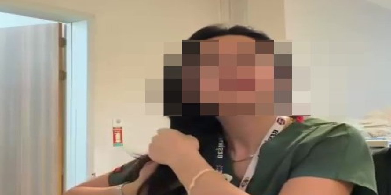 O hemşire terör propagandası iddiasıyla gözaltına alındı