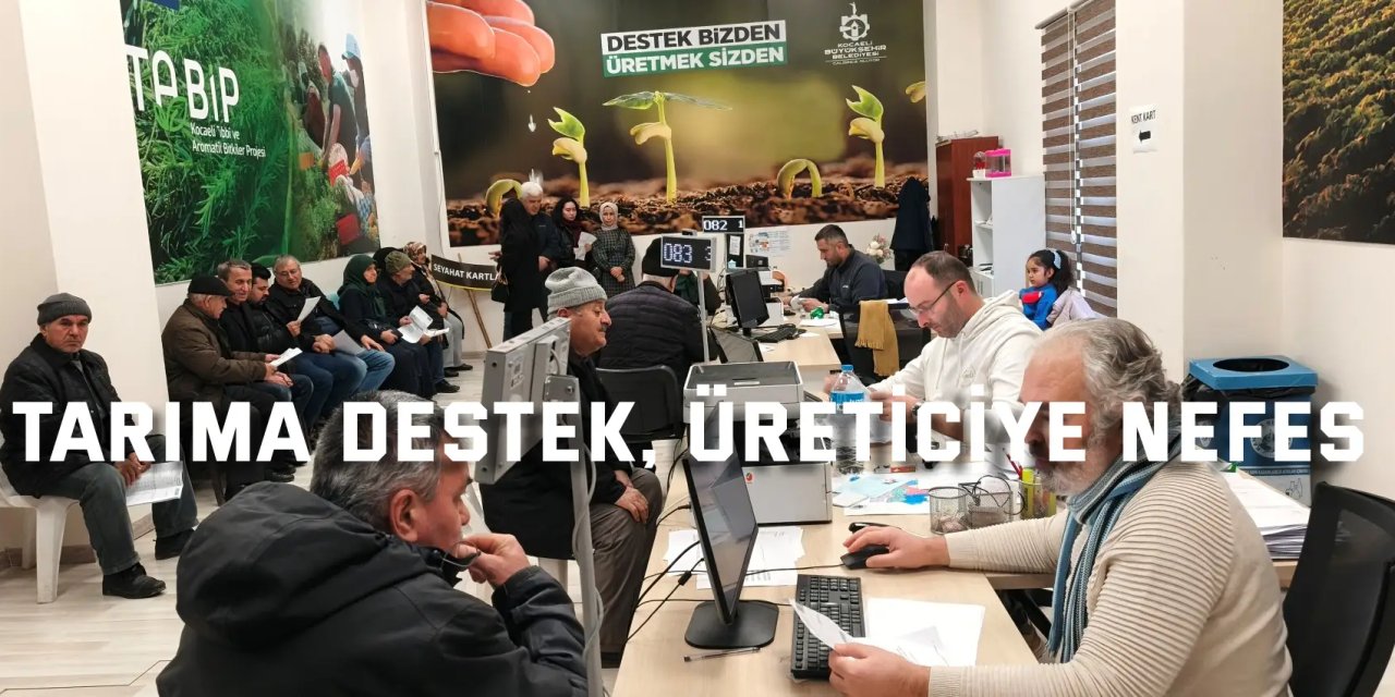 Tarıma destek, üreticiye nefes