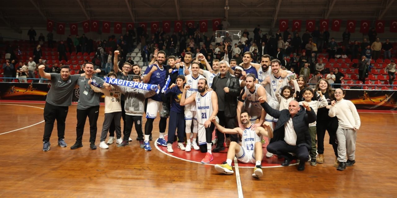TÜRKİYE BASKETBOL LİGİ:    Kocaeli BŞB Kağıtspor: 99 – Haremspor: 97