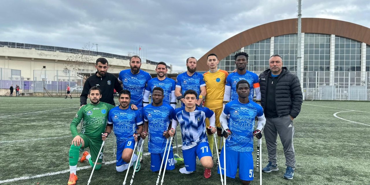 Gebze Belediyesi Ampute  Futbol’dan Bir Galibiyet Daha