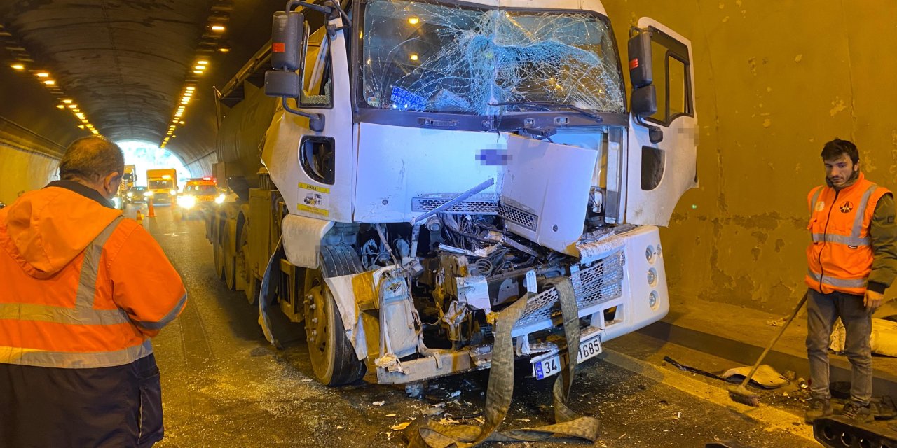 TEM'de kaza: 1 yaralı